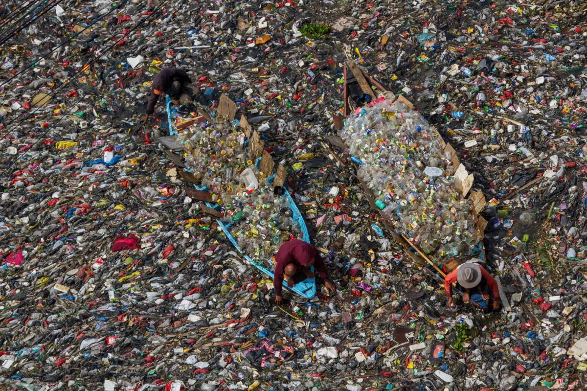 Pollution plastique © Algi Febri Sugita