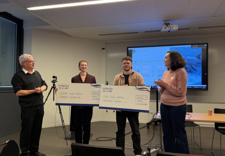 remise de prix publication scientifique